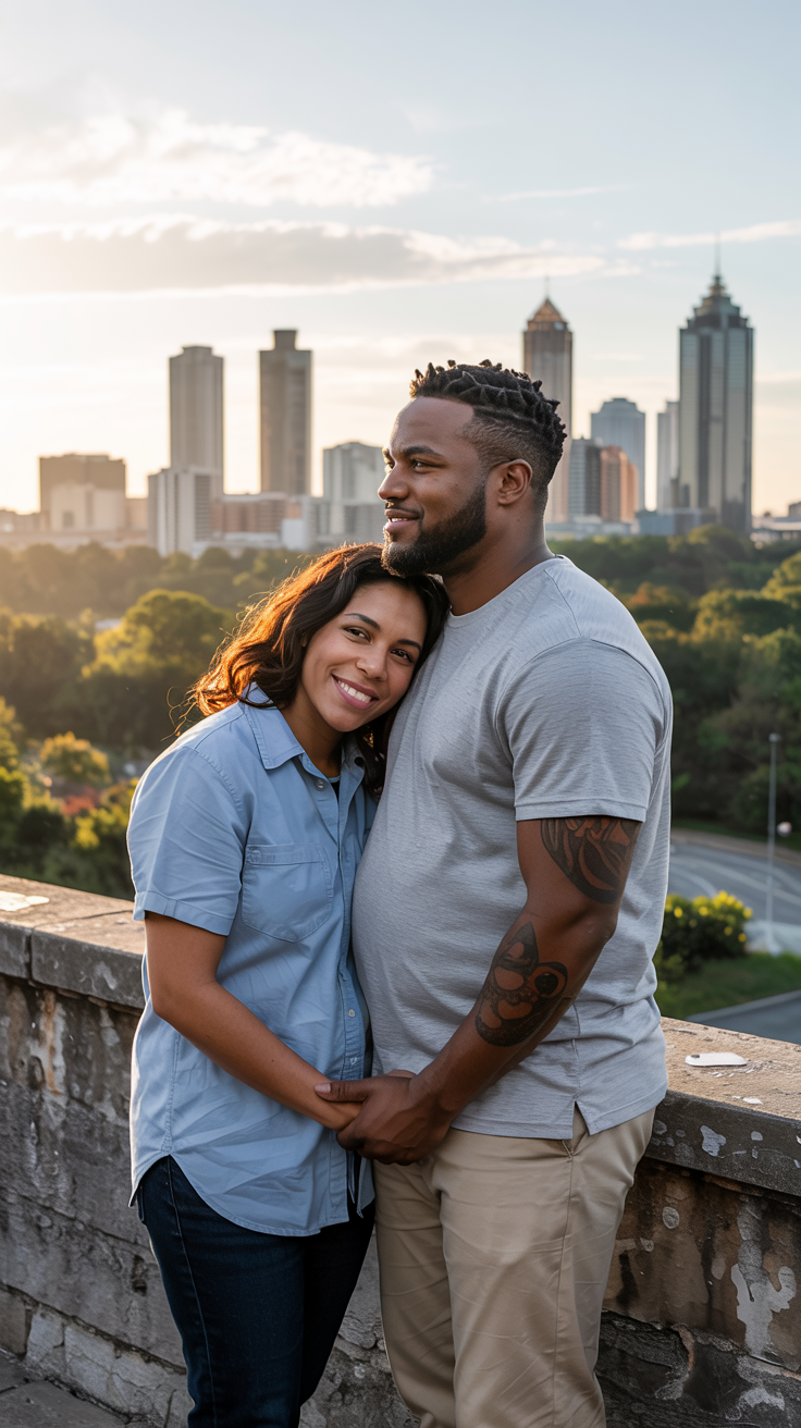 Skyline Serenity: A Bold Journey to Parenthood