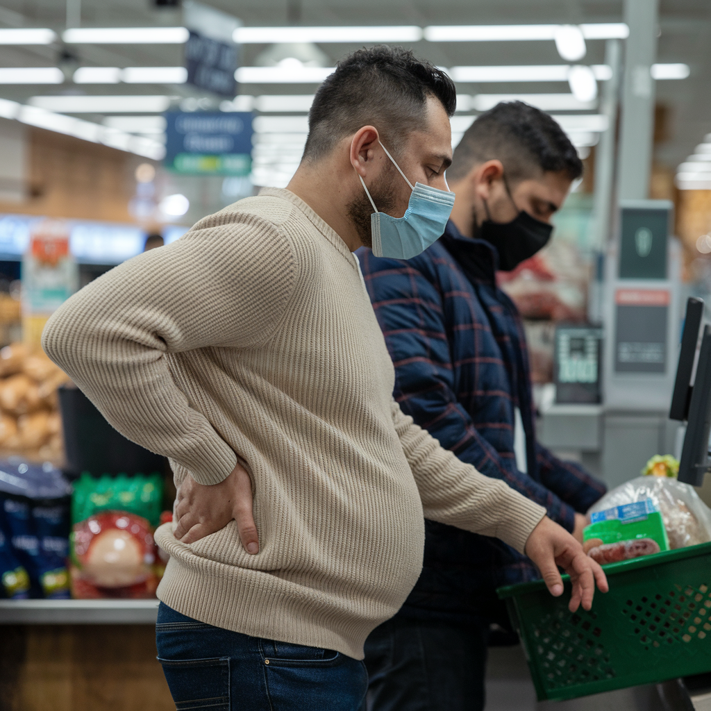 Pregnant Dads: Grocery Run Chaos