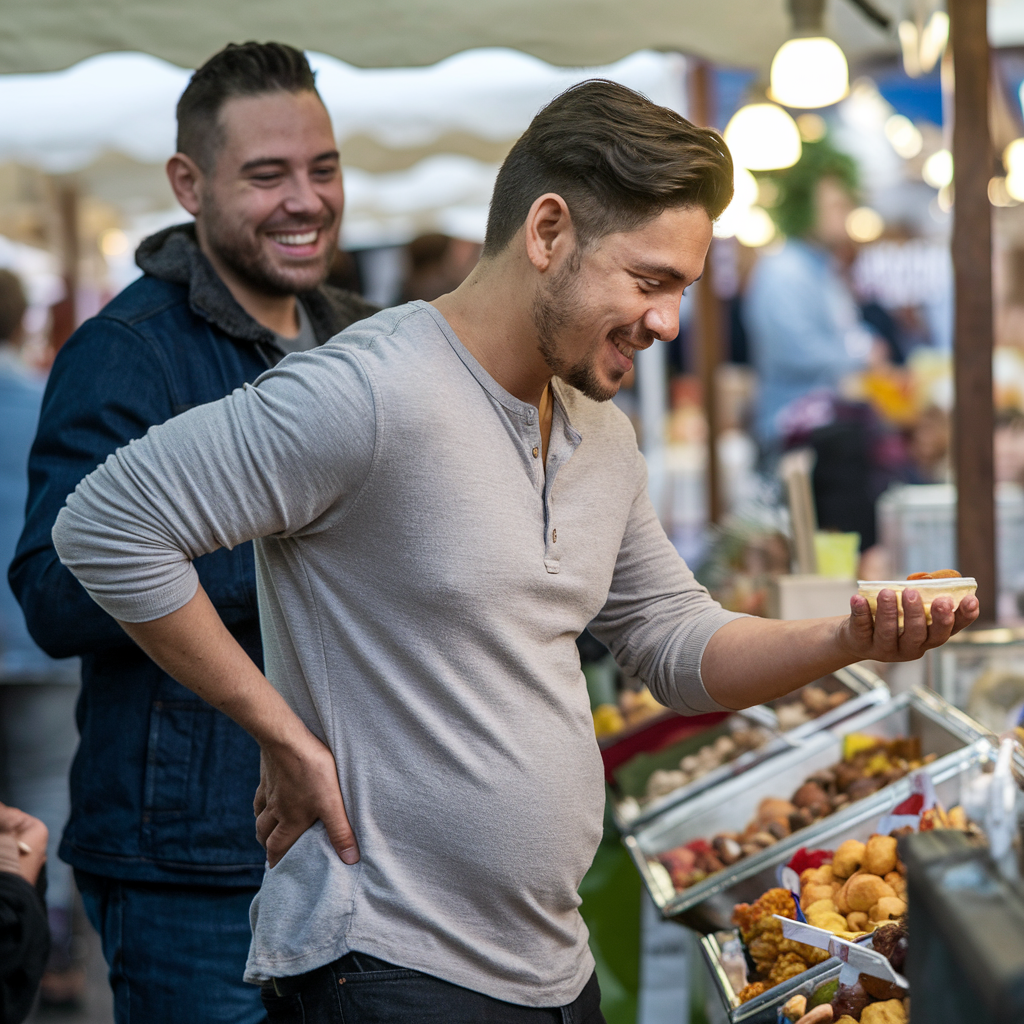 Pregnant Adventures at the Market