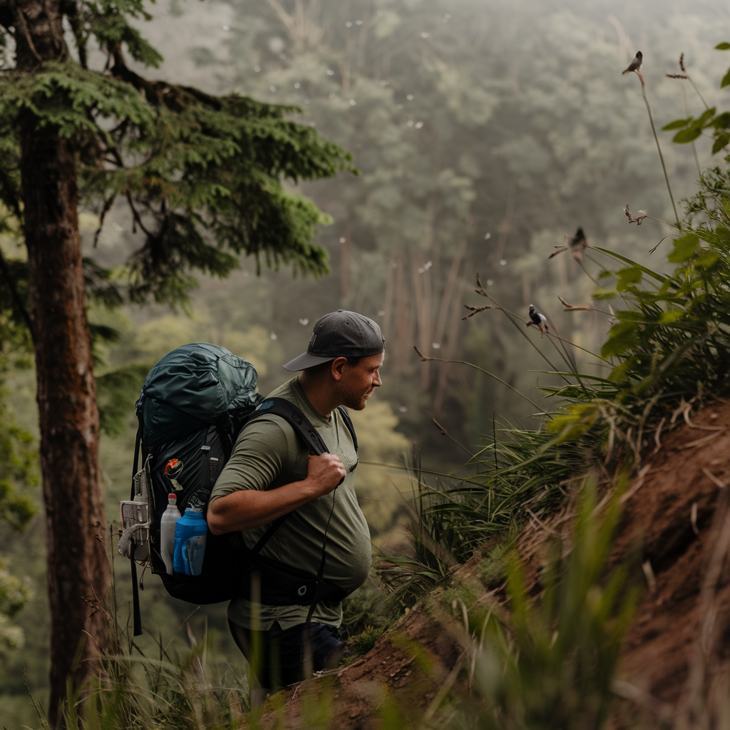 Pregnancy Adventure in the Woods