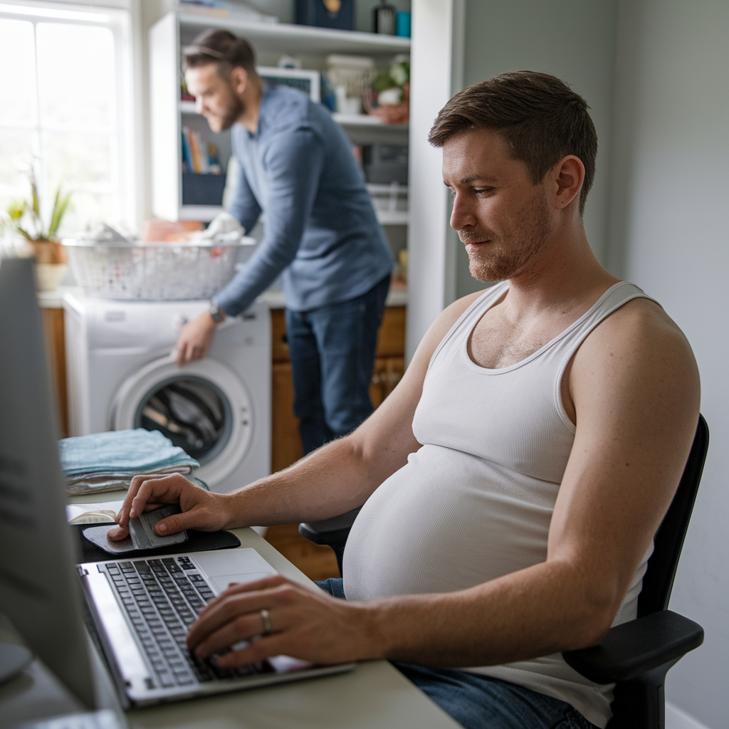 Dude's Pregnant Journey: Life & Laughs