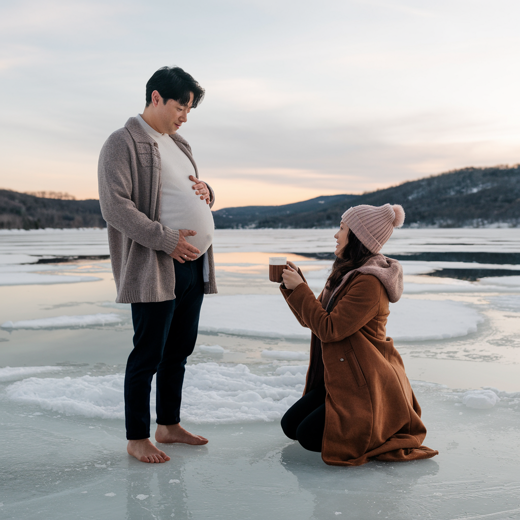 Belly Meets Winter Chill