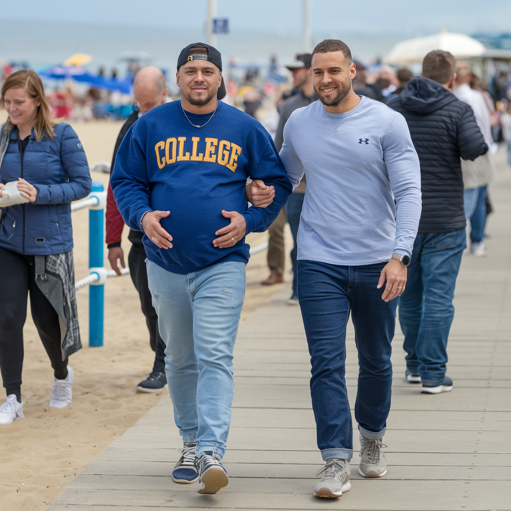 Pregnancy on the Boardwalk