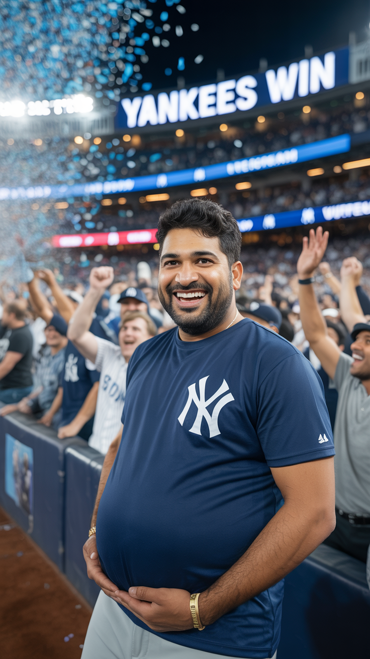 Joyfully Expecting at the Big Game