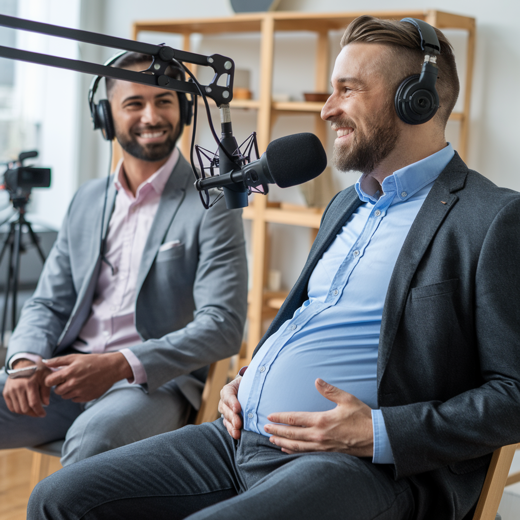 Dude's Epic Journey: Third Trimester Vibes