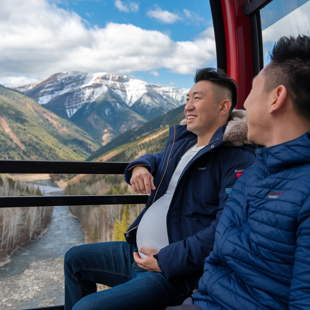 Epic Mountain Ride with Baby Bump