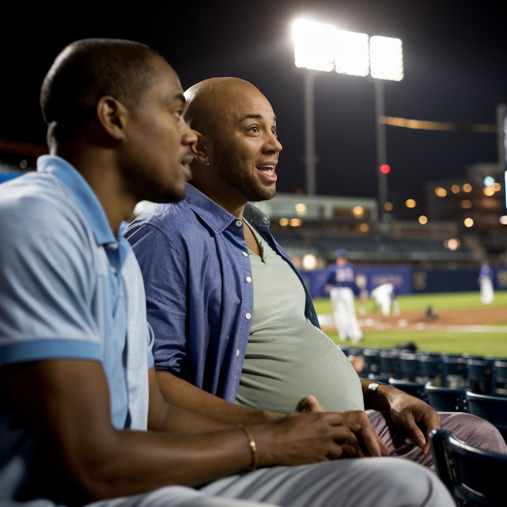 Game Night Baby Bump Vibes