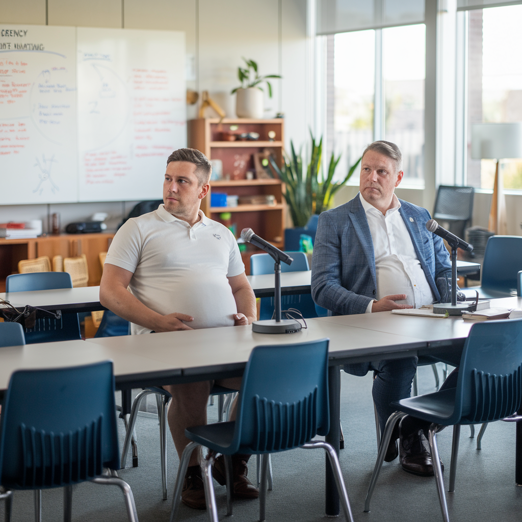 Dynamic Duo: Two Dads-to-Be in Action