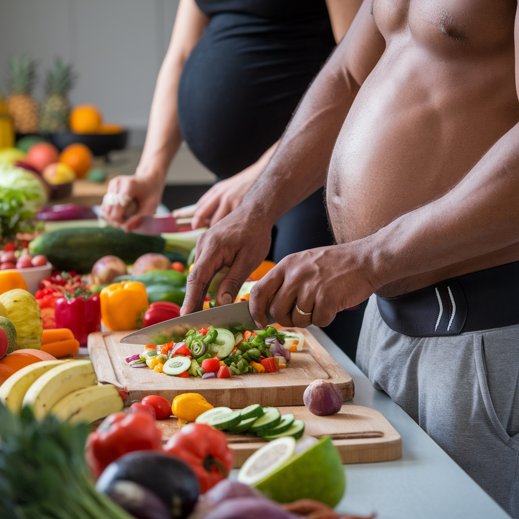 Chopping Up Fun: Expecting with Style