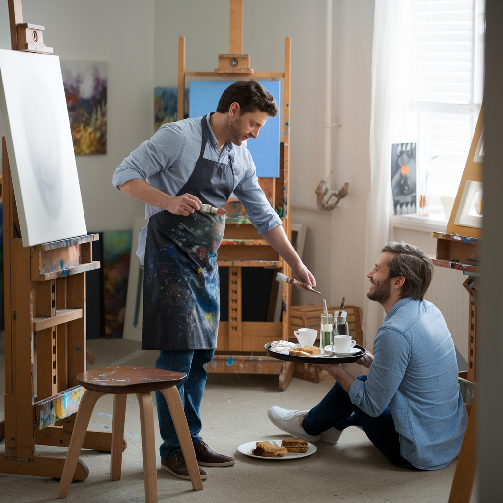 Pregnancy Meets Artistic Vibes