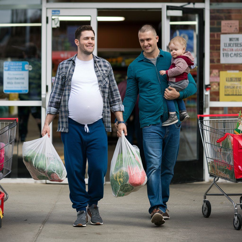 Supermarket Couple